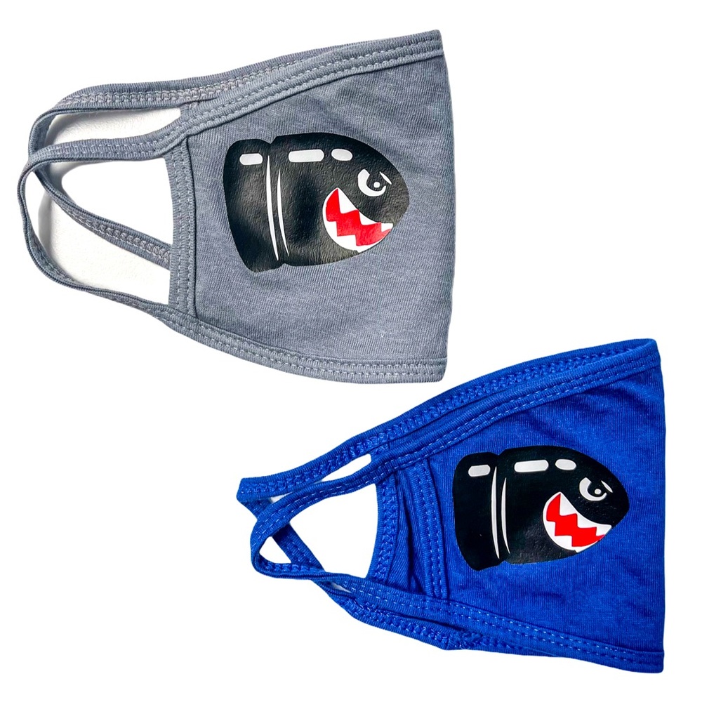 Nintendo Inspired Bullet Bill Cotton Mask